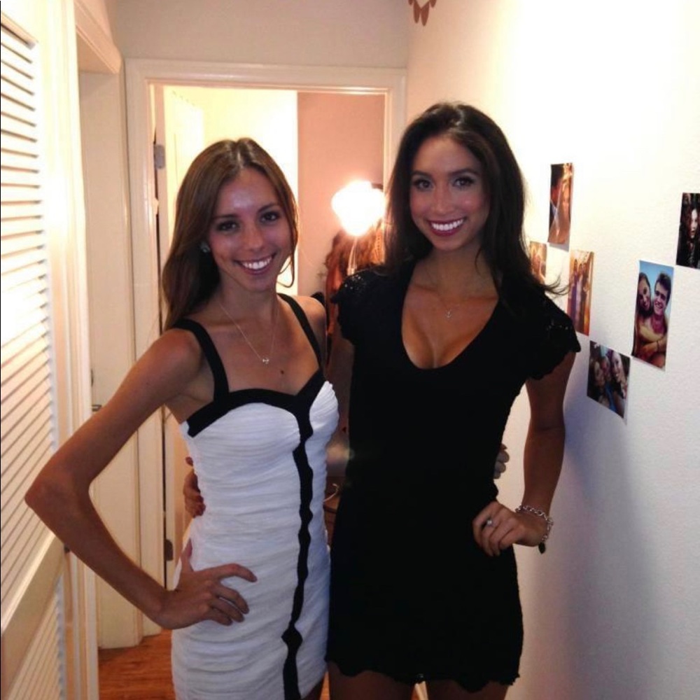 Nightcap black mini dress